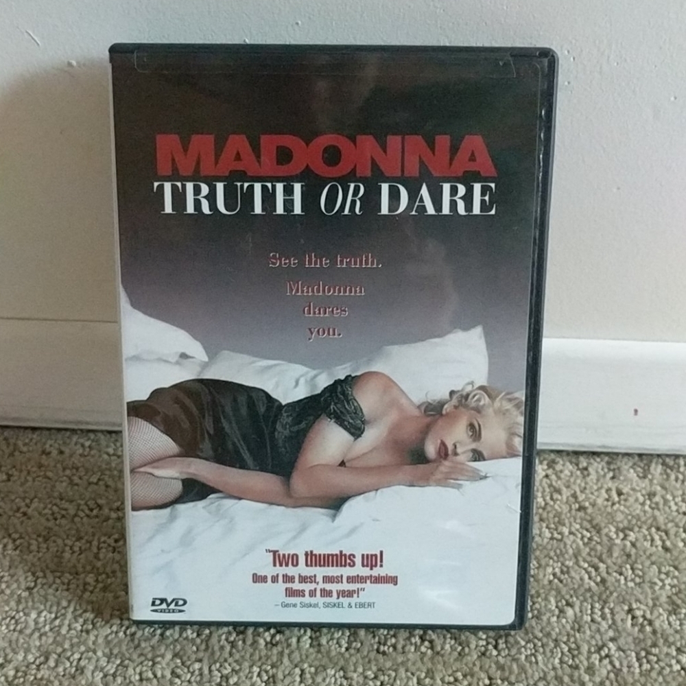 Madonna Truth Or Dare 1991 Dvd Documentary
